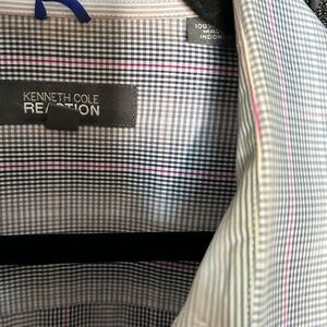 Kenneth Cole Reaction Plaid Shirt